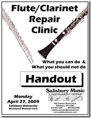 woodwind repair SU 042009